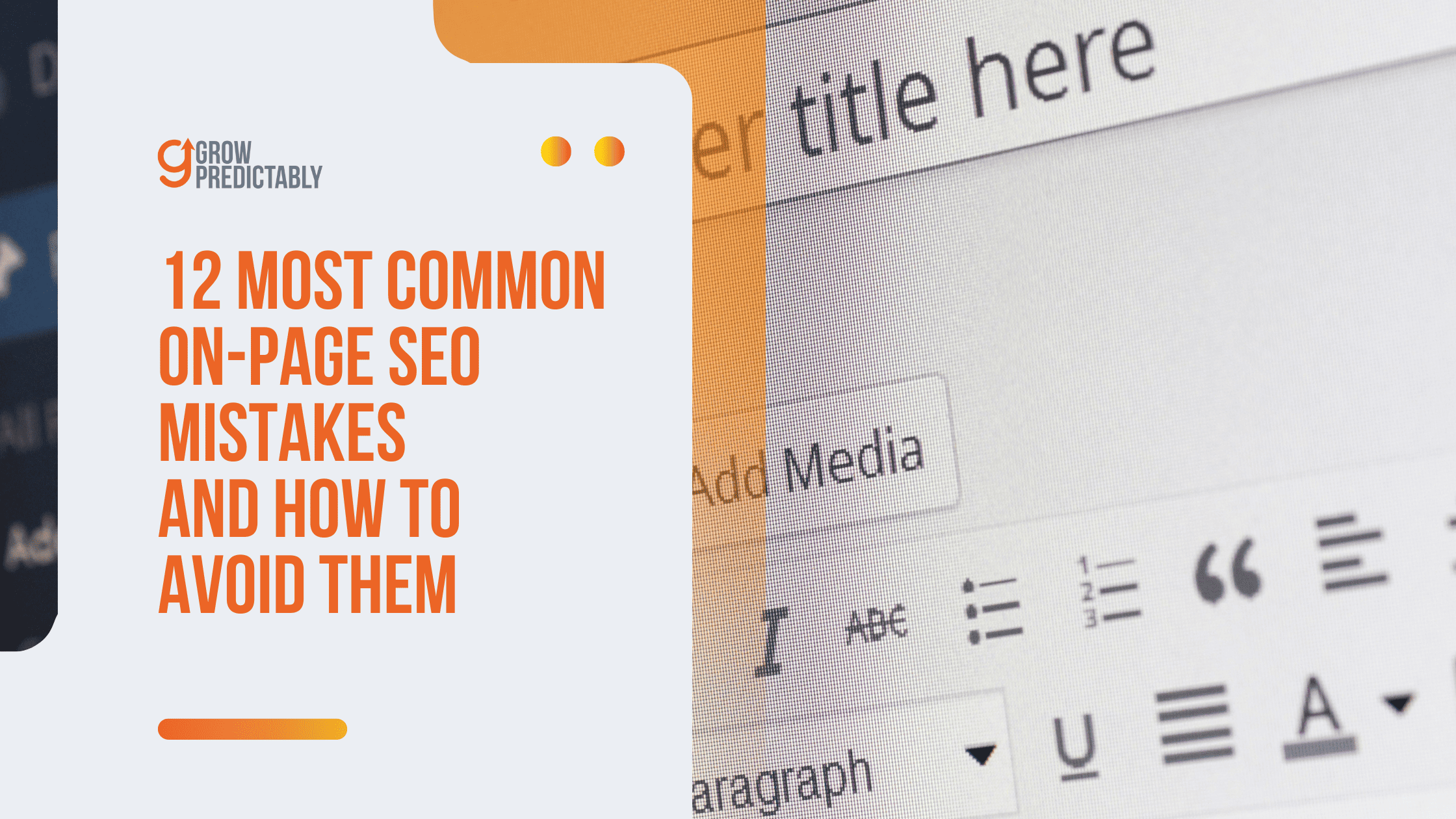 on-page SEO