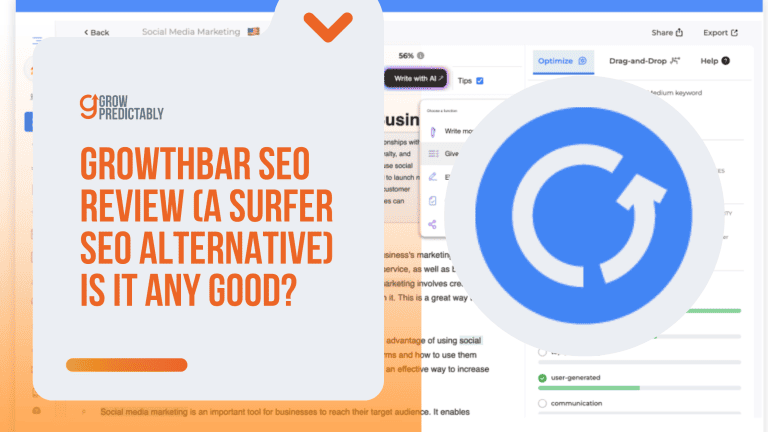 growthbar SEO review