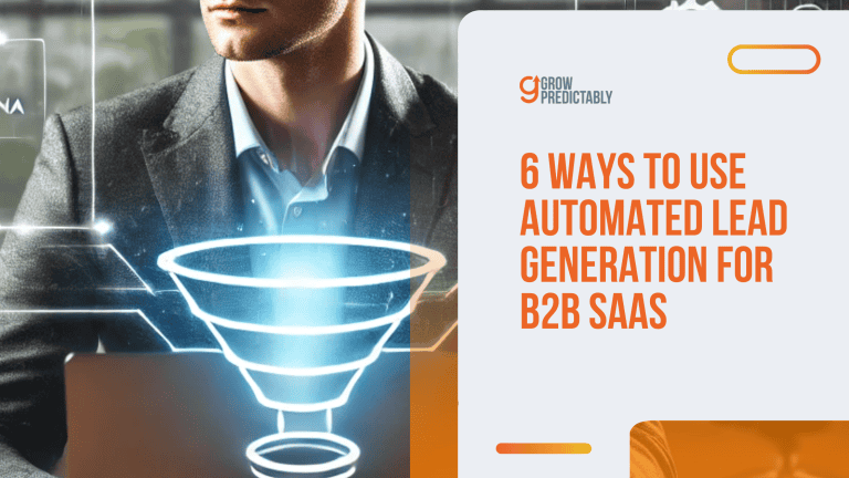 automated lead generation for b2b SaaS
