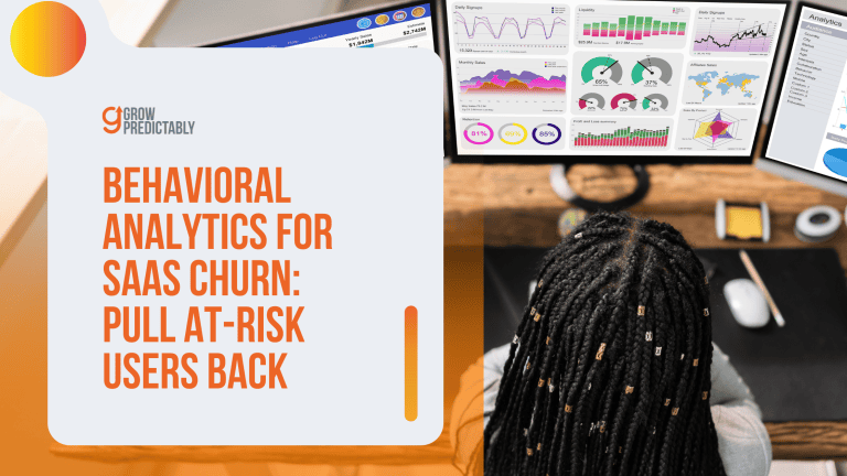 behavioral analytics for saas churn