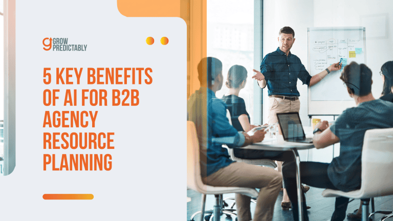 Benefits of AI for B2B agency resource planning