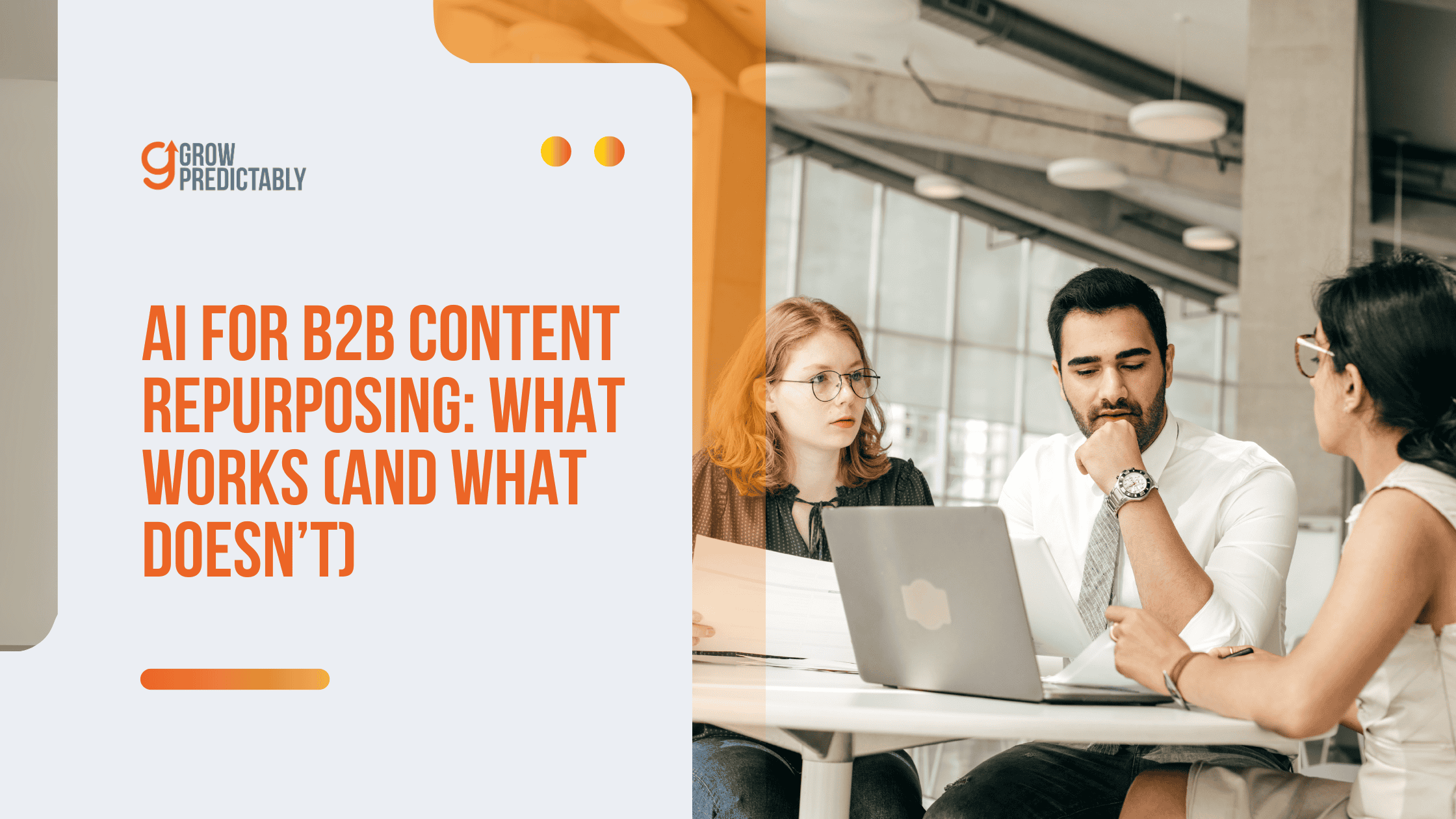 AI for B2B Content Repurposing
