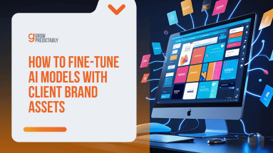 How do I train my agency's AI with our client's brand guidelines?