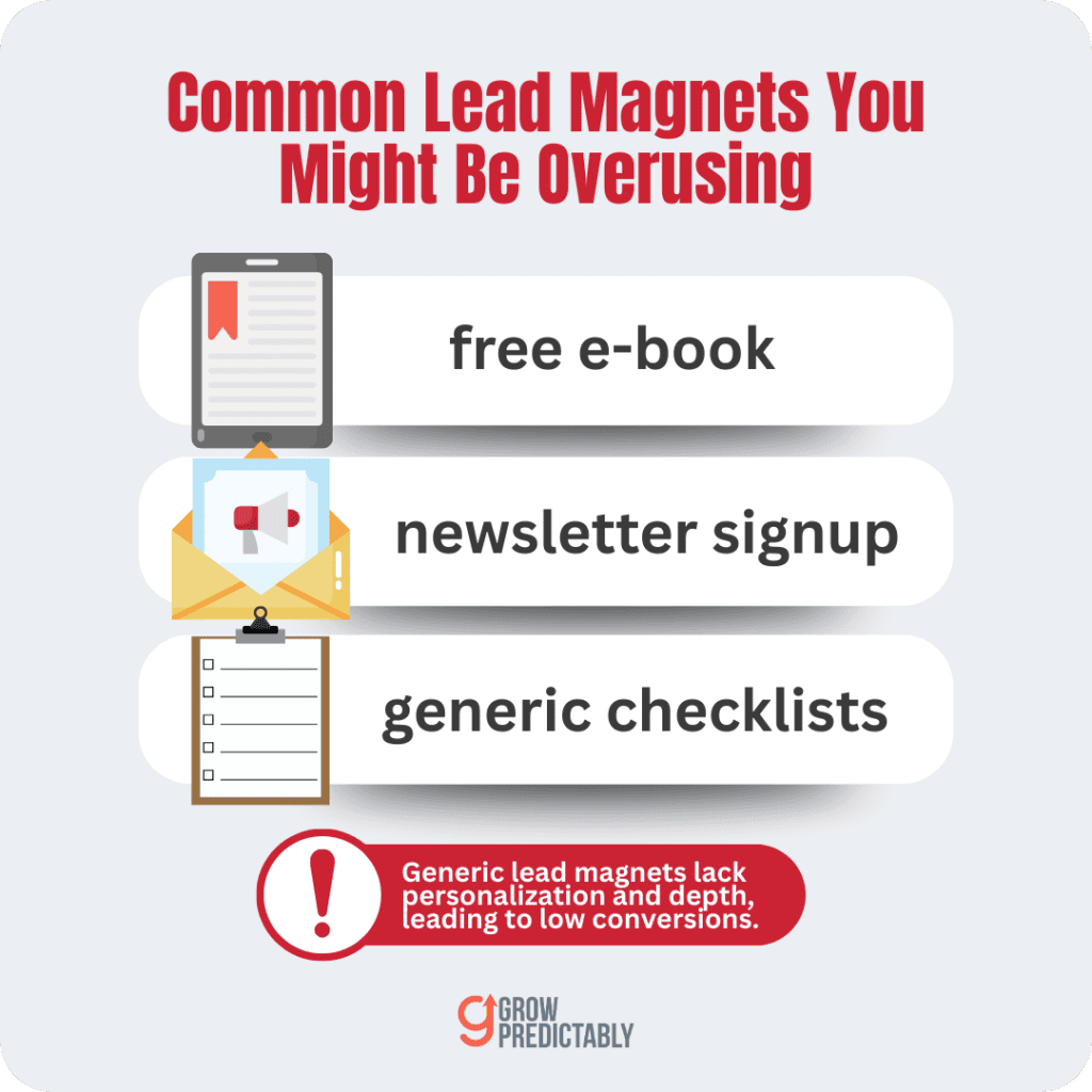 Common Lead Magnets You Might Be Overusing