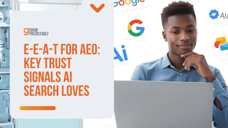 E-E-A-T signals for AEO