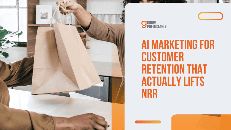 AI Marketing for Customer Retention That Actually Lifts NRR