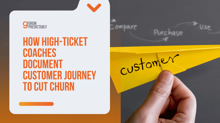 how to document customer journey to improve client retention
